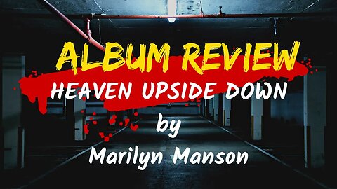 Marilyn Manson's "Heaven Upside Down" - An Enthralling Fusion of Eerie Blues-Infused Goth Rock