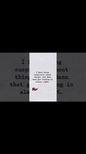 I hate being suspicious....All Time Greatest Quotes in english