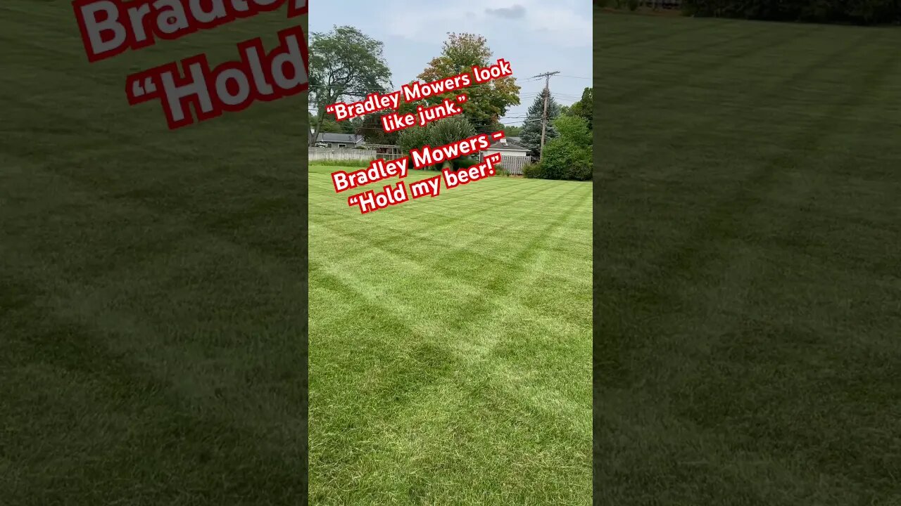 Bradley Mowers Look Like Junk