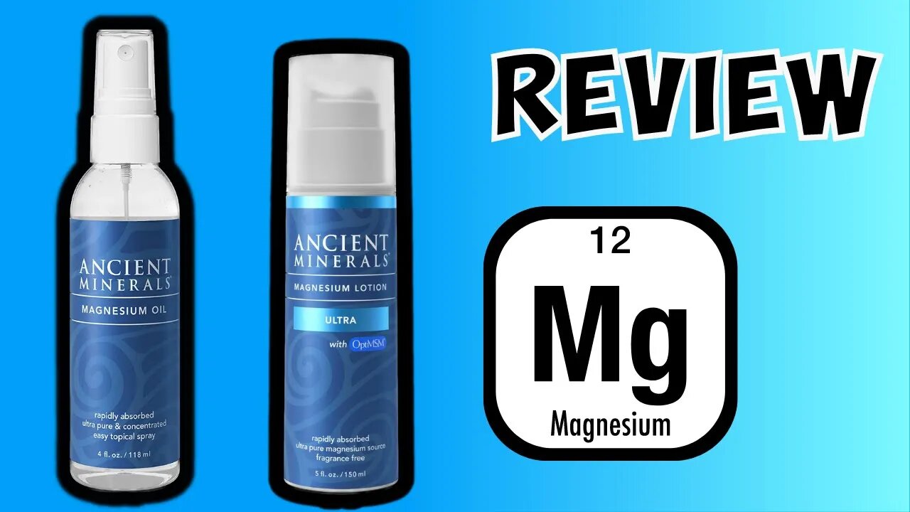 Ancient Minerals Magnesium Oil review