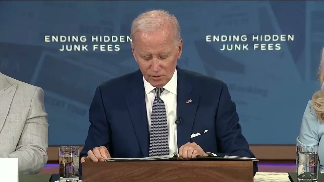 Biden Thanks Longshore Workers "Who Worked Historically...And, Uh, Is Really Heroically..."