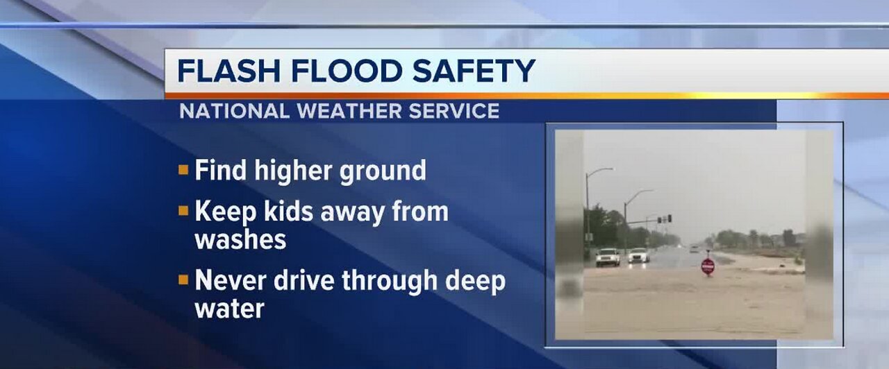 Flash flood season begins today