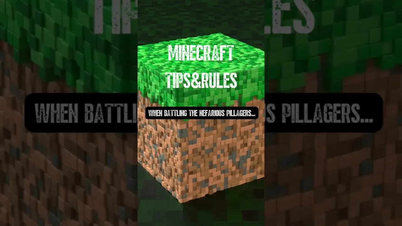 Minecraft Tips and Rules | EP 6 | #shortvideo #minecraft #minecraftshorts #short #shorts #tips