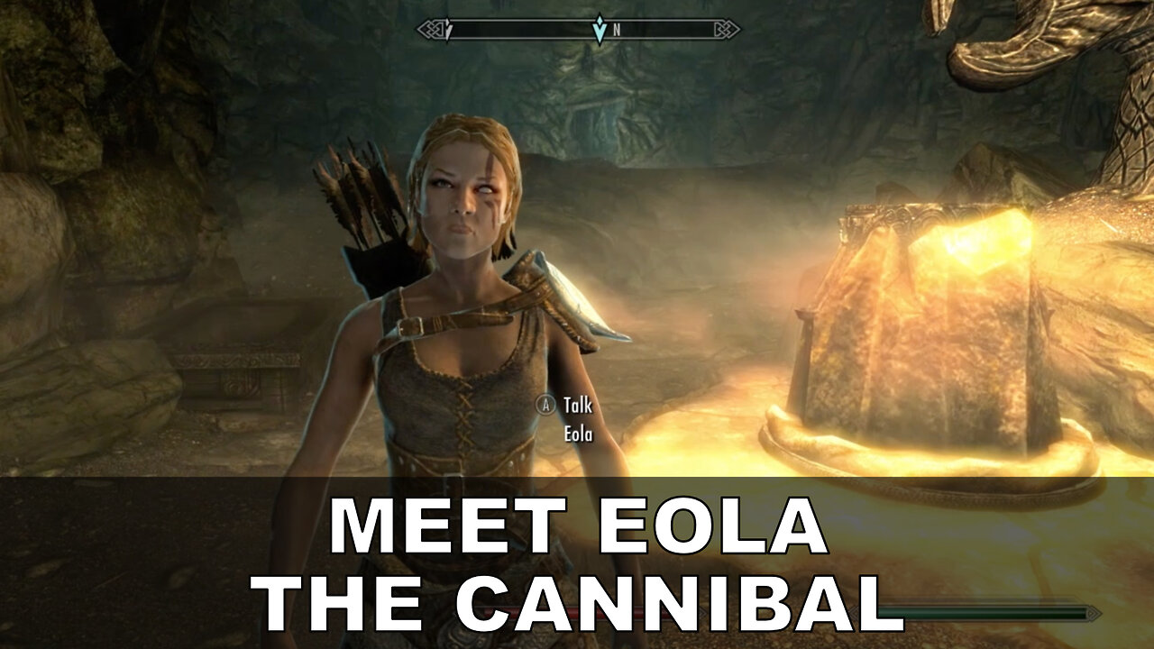 Helping Eola The Cannibal Get Her Dungeon Back | Skyrim