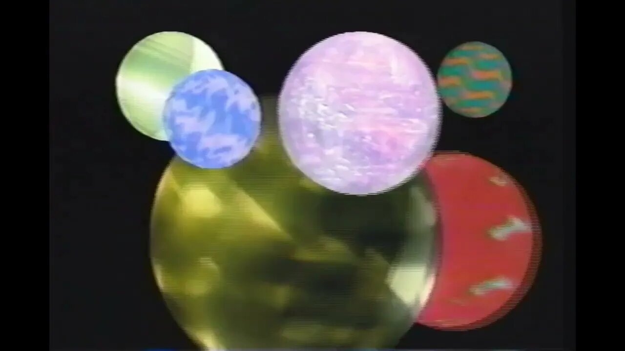90s corporate logos from a Ranma 1/2 VHS Tape - 90s Computer Animation