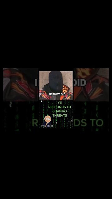 Ben Shapiro cryptic Message to #ye