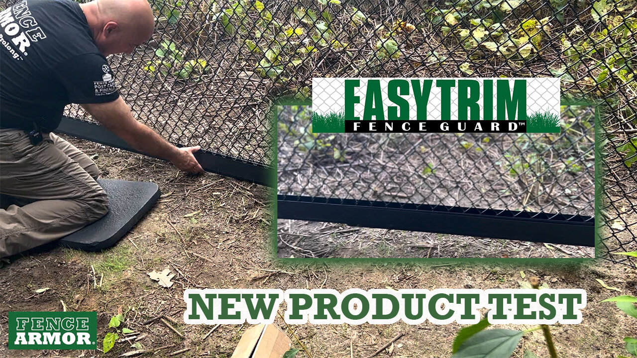 PRODUCT TEST/ INSTALLATION: Easy Trim Fenceguard™ | Chain Link Fence Protection | Fence Armor