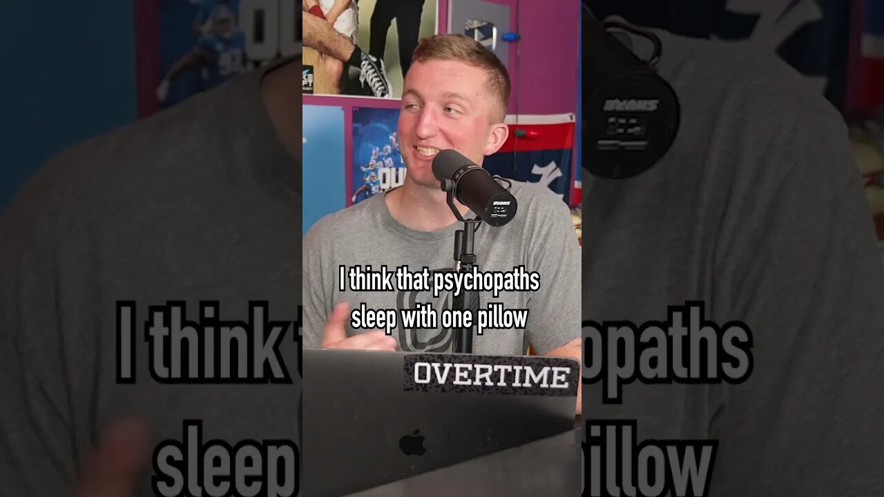 Is Zach Crazy For This? How Many Pillow Do You Sleep With!? #shorts #pillows #sleeping #life