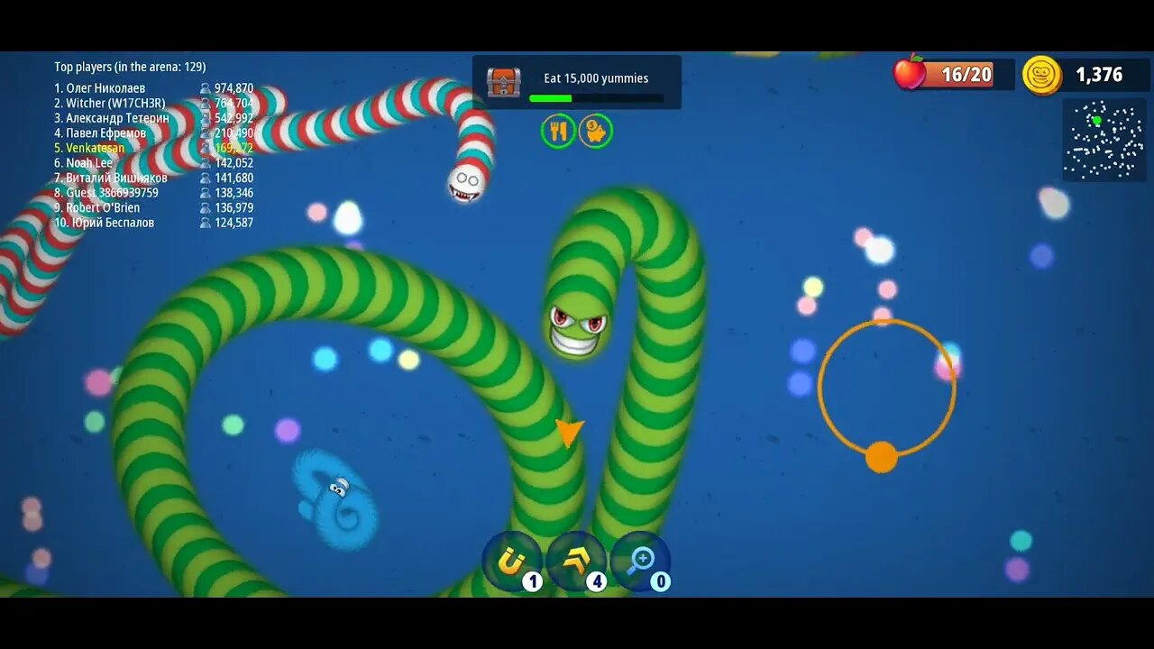 CASUAL AZUR GAMES Worms Zone io Hungry Snake 13