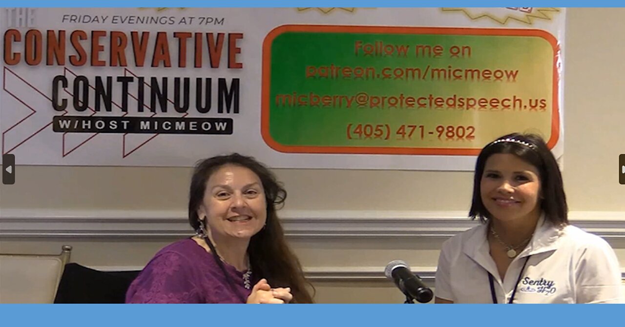 The Conservative Continuum: "Reawaken America!" - Kendall Bailey of "Sentry H2O"