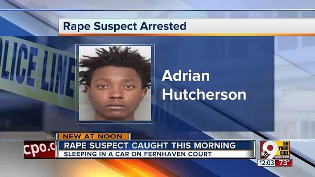 Mount Healthy rape, kidnapping suspect lived on the streets to elude capture, police say