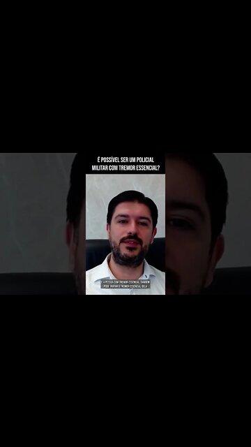 É Possível Ser Policial Militar Com Tremor Essencial #Shorts