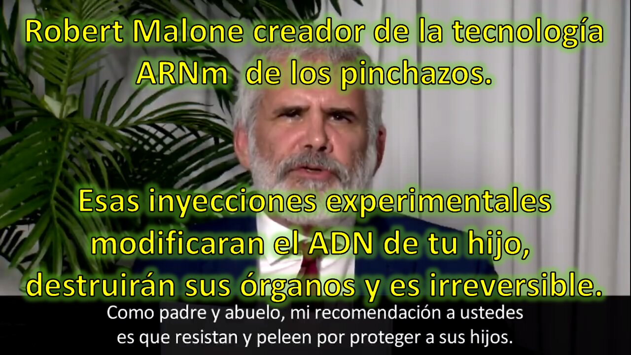 Creador del ARNm "es mortal inocular a los niños con esas agujas experimentales que he creado"