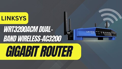 Linksys WRT3200ACM Dual Band Wireless Ac3200 Gigabit Router
