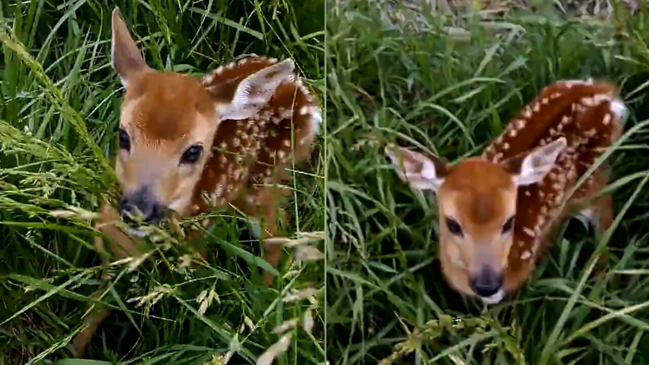 Baby dear | lost in jungle | #pets #Entertainment #dear