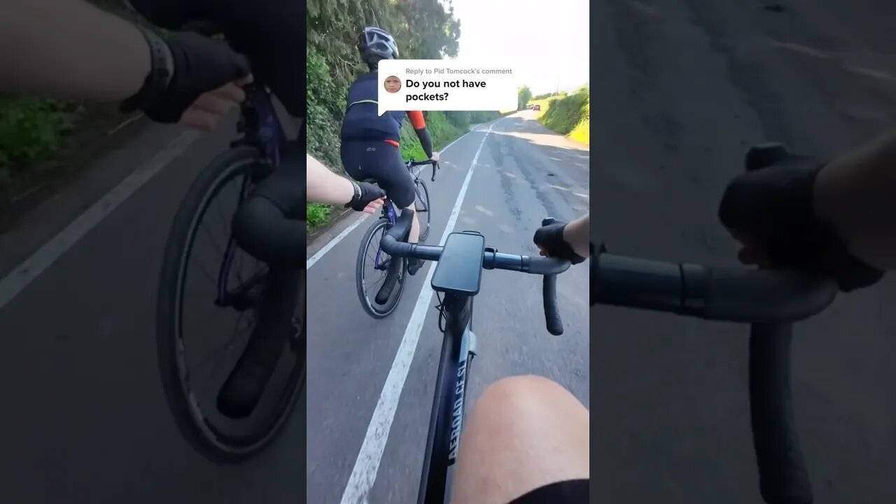 CYCLING SHORTS WITH POCKETS?