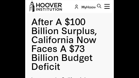 Captioned - California’s budget is $73 billion debt