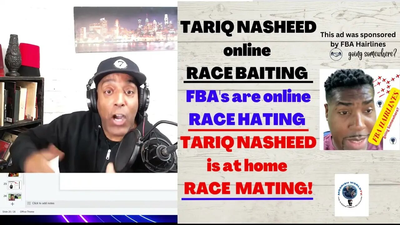 @MrTariqNasheed race-baiting strategy is a gift for white Supremacist soon as FBA's start trippin'