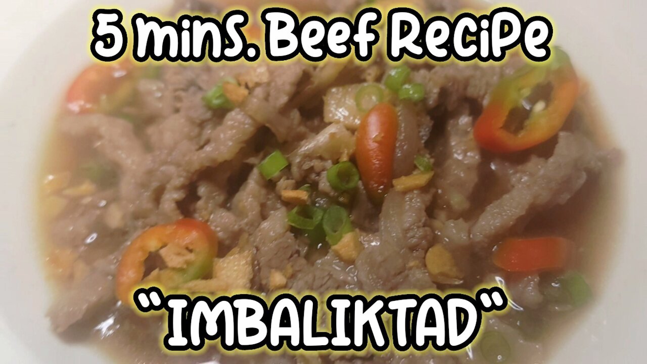 My 5 mins Beef Recipe