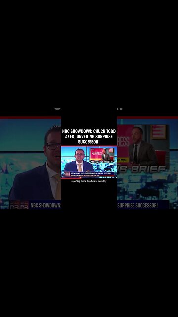 NBC Showdown: Chuck Todd Axed, Unveiling Surprise Successor!