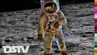 Restored Apollo 11 footage of first moon landing 1969 (complete moonwalk)