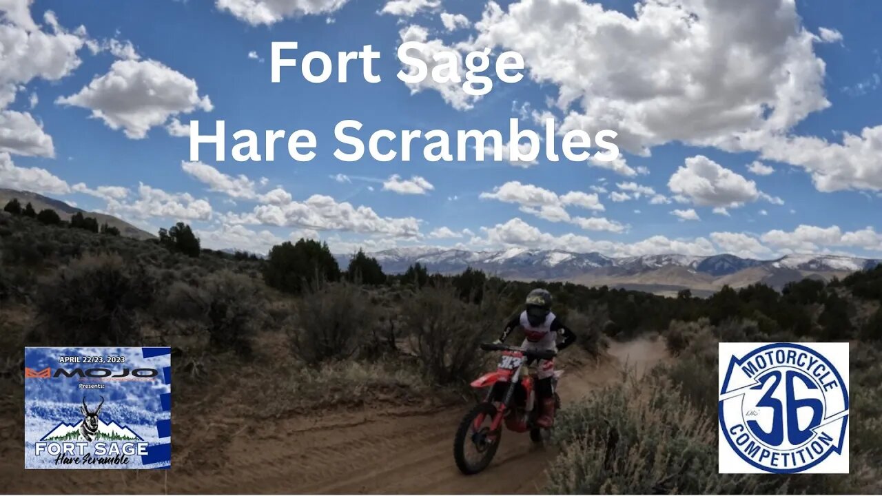 Fort Sage Hare Scrambles: Pomo Video #racing #motorcycle 🎇🏁