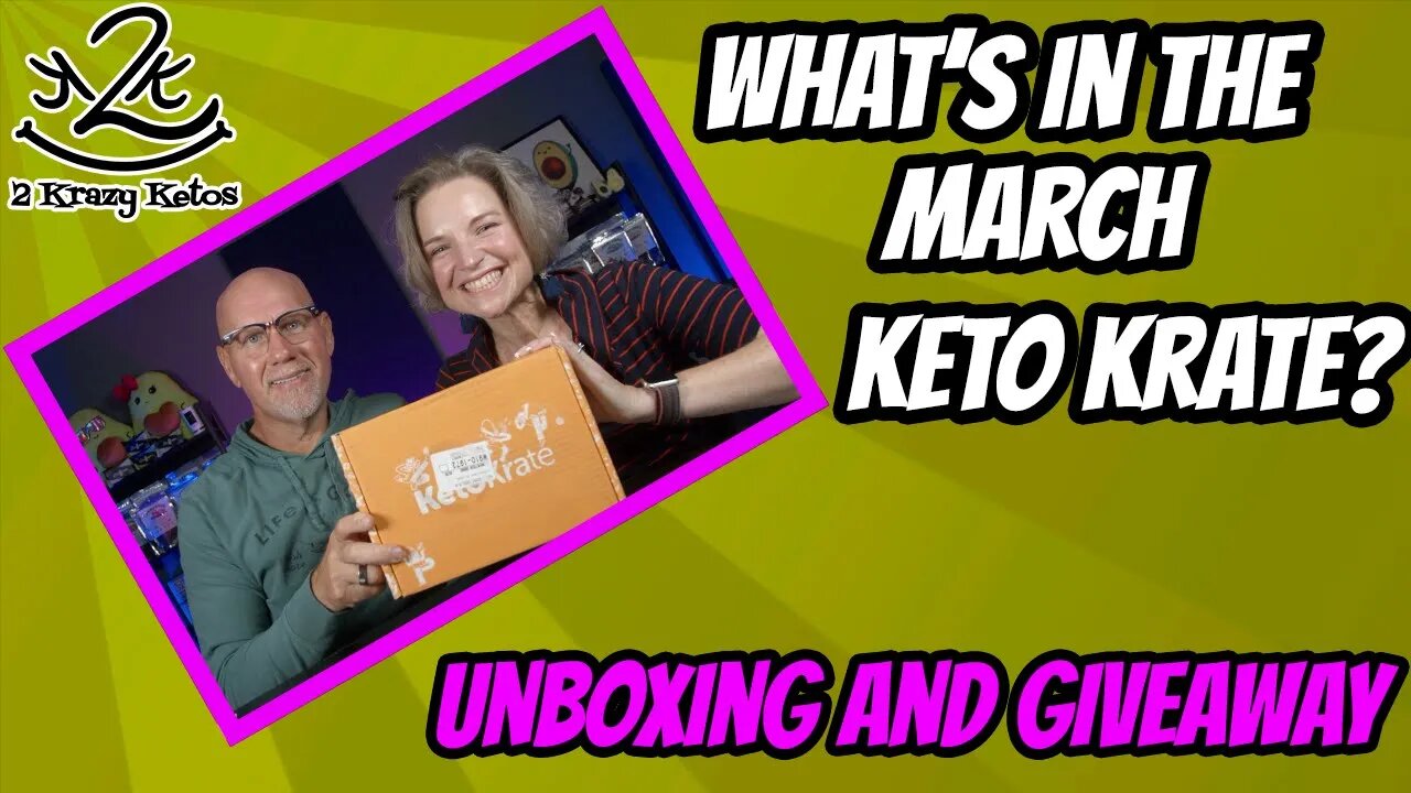 What's in the March Keto Krate? | Keto Krate unboxing and review