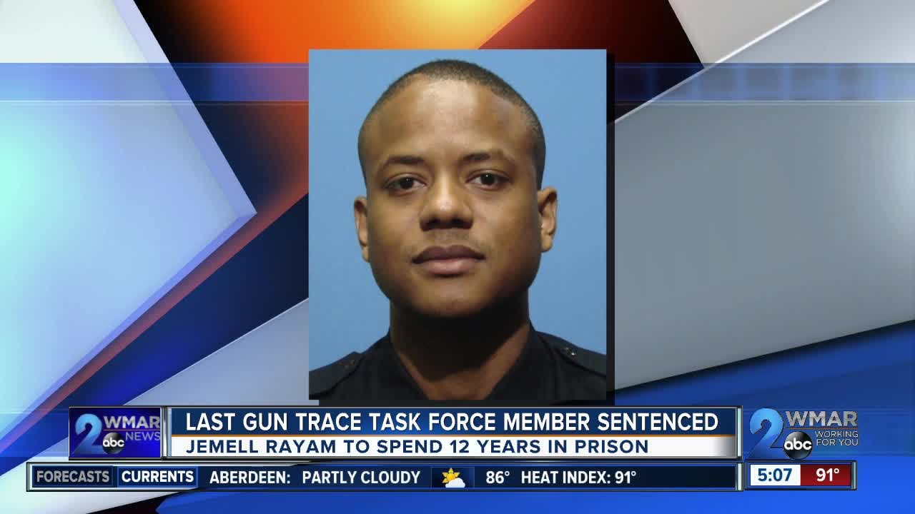 Final Gun Trace Task Force officer sentenced to 12 years