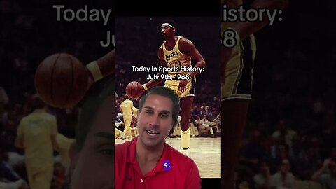 TODAY IN SPORTS HISTORY: 7/9/2968 #shorts