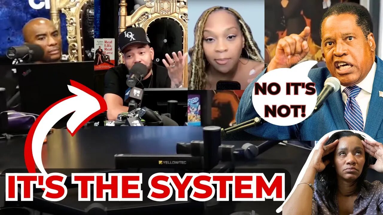 Charlamagne & DJ Envy The Breakfast Club Gets Schooled By Larry Elder Part 2