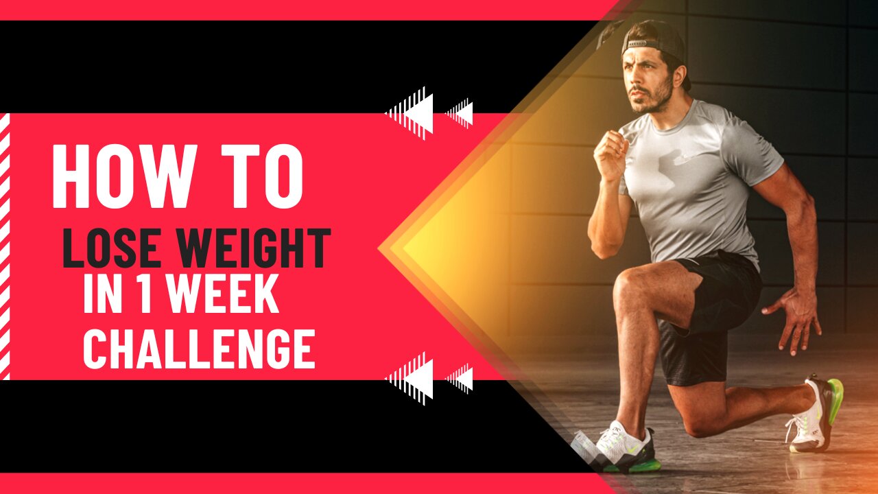 How to lose wight - 1week challenge