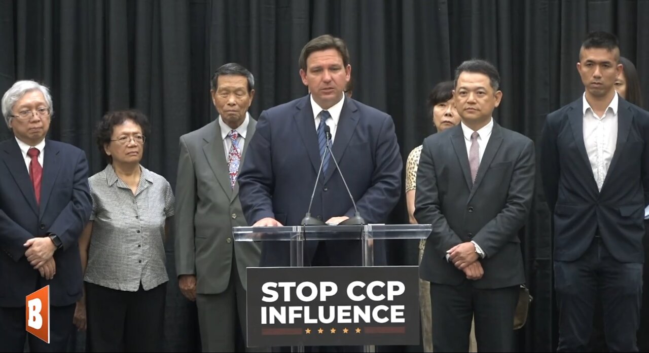 LIVE: DeSantis delivering remarks on stopping Chinese Communist Party’s influence…