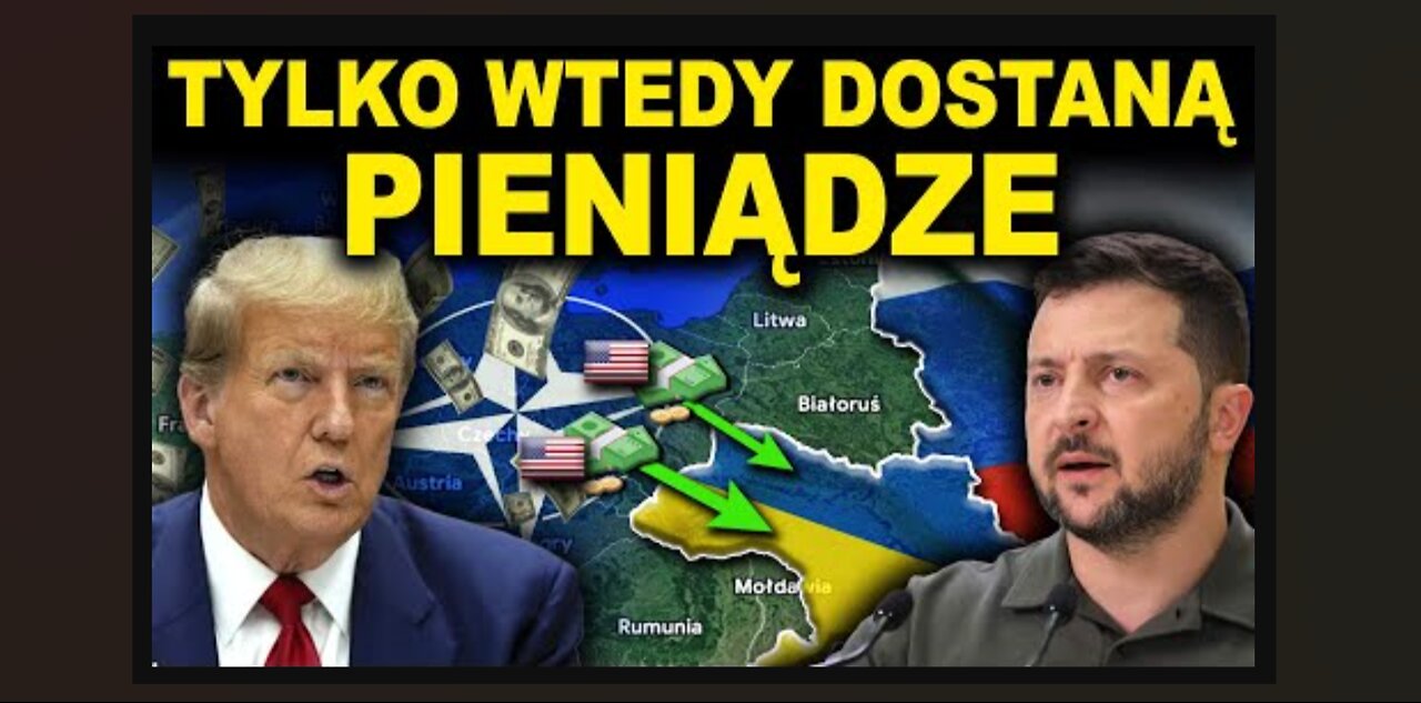 TRUMP STAWIA WARUNKI UKRAINIE