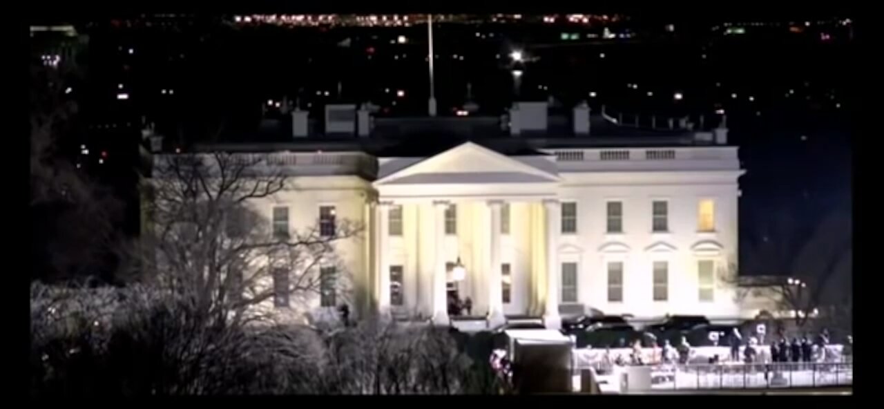 Are these children coming out of the White House on January 25