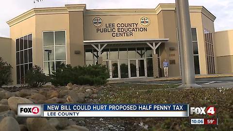 New bill could hurt proposed penny tax in Lee County
