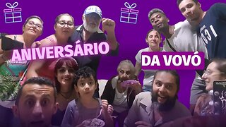 Aniversário da minha avó 🎂 83 anos 🫶🎉