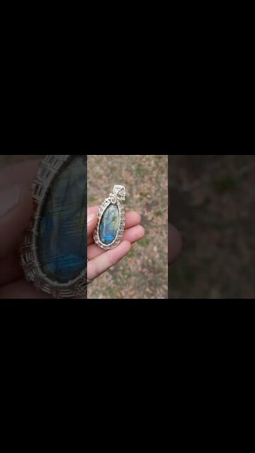 Labradorite pendant