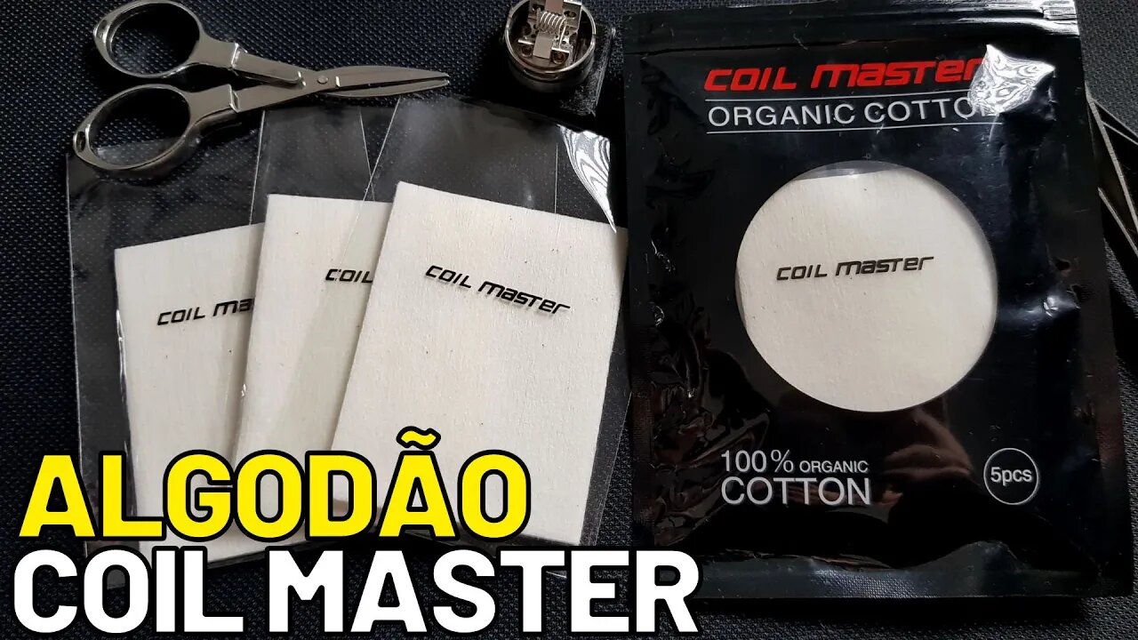 Como usar o algodão COIL MASTER no vape? É parecido com o MUJI? DICAS para sabor