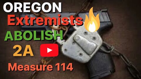 Oregon “Abolishes” 2A w/ Measure 114