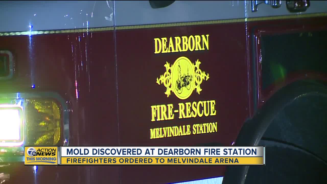 Mold discovered at Dearborn Fire Station