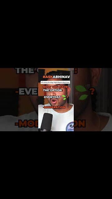 WHEN YOU FIND THE CHEAT CODE EARLY IN LIFE #askabhinav #shorts #weed