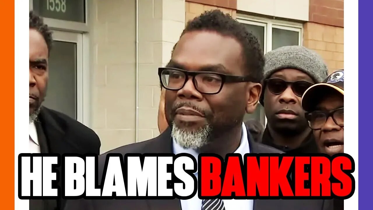 Chicago Mayor Blames Bankers For The Crime 🟠⚪🟣 NPC Politics