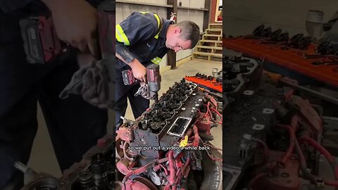 Using IMPACT WRENCH to remove engine cylinder head bolts, right or wrong? #shorts