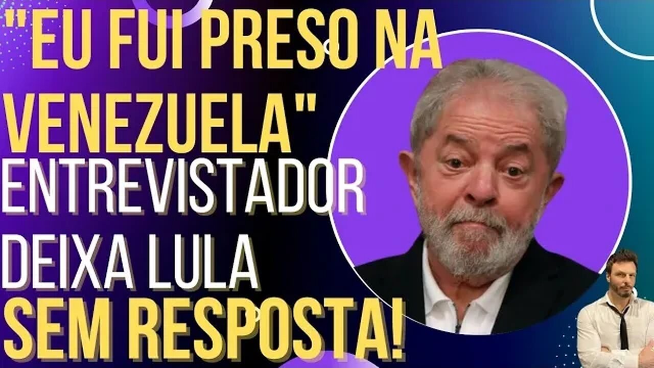 HERÓI: entrevistador deixa Lula encurralado e sem resposta!