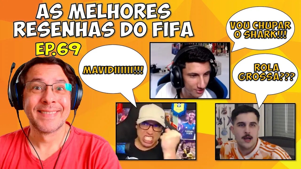 PAIVINHA DE OLHO NO SHARK!!! WENDELL, BRIT, PELÉ, ROB, ETC: MELHORES RESENHAS DO FIFA 23 - Ep.69