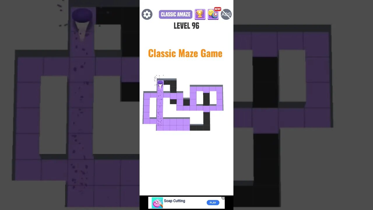 Classic Maze Level 96. #shorts