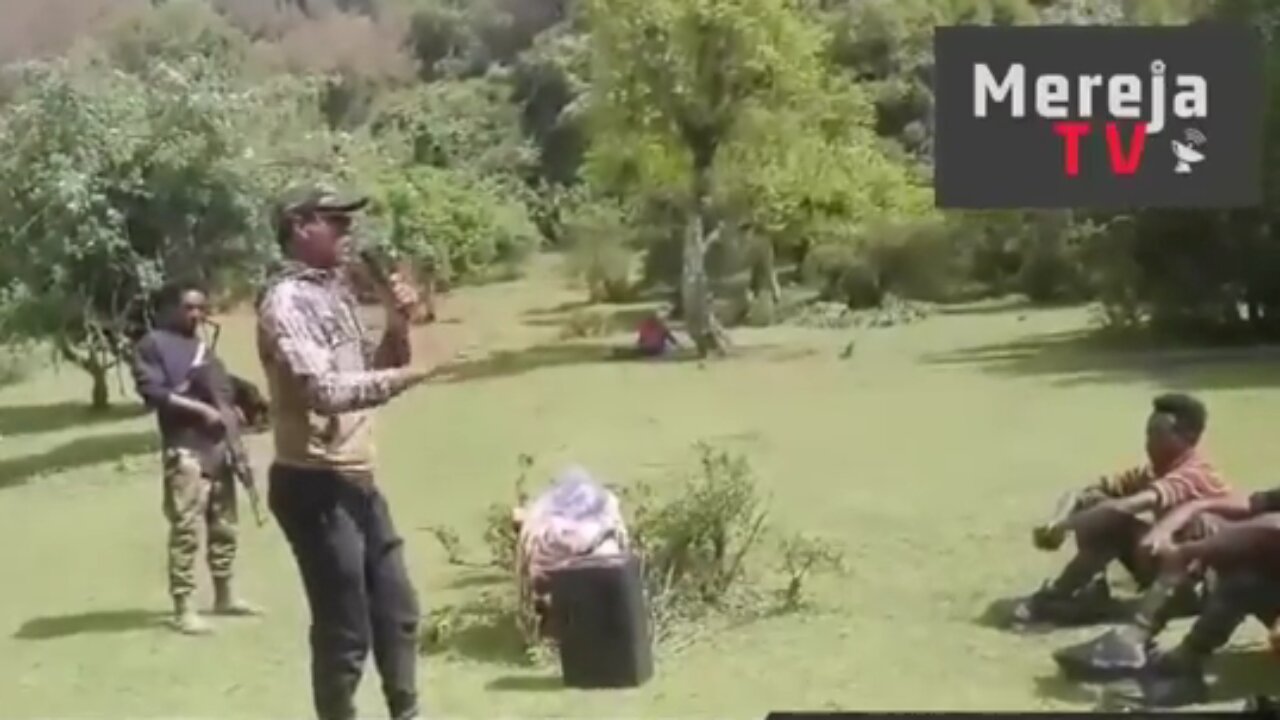 ጋዜጠኛ ፋኖ ወግደረስ ጤናው በስናን የፋኖ ምርቃት ላይ