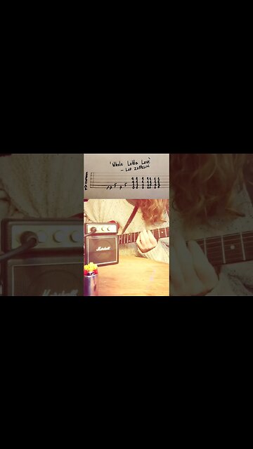 Led Zeppelin: Whole Lotta Love Intro tabs