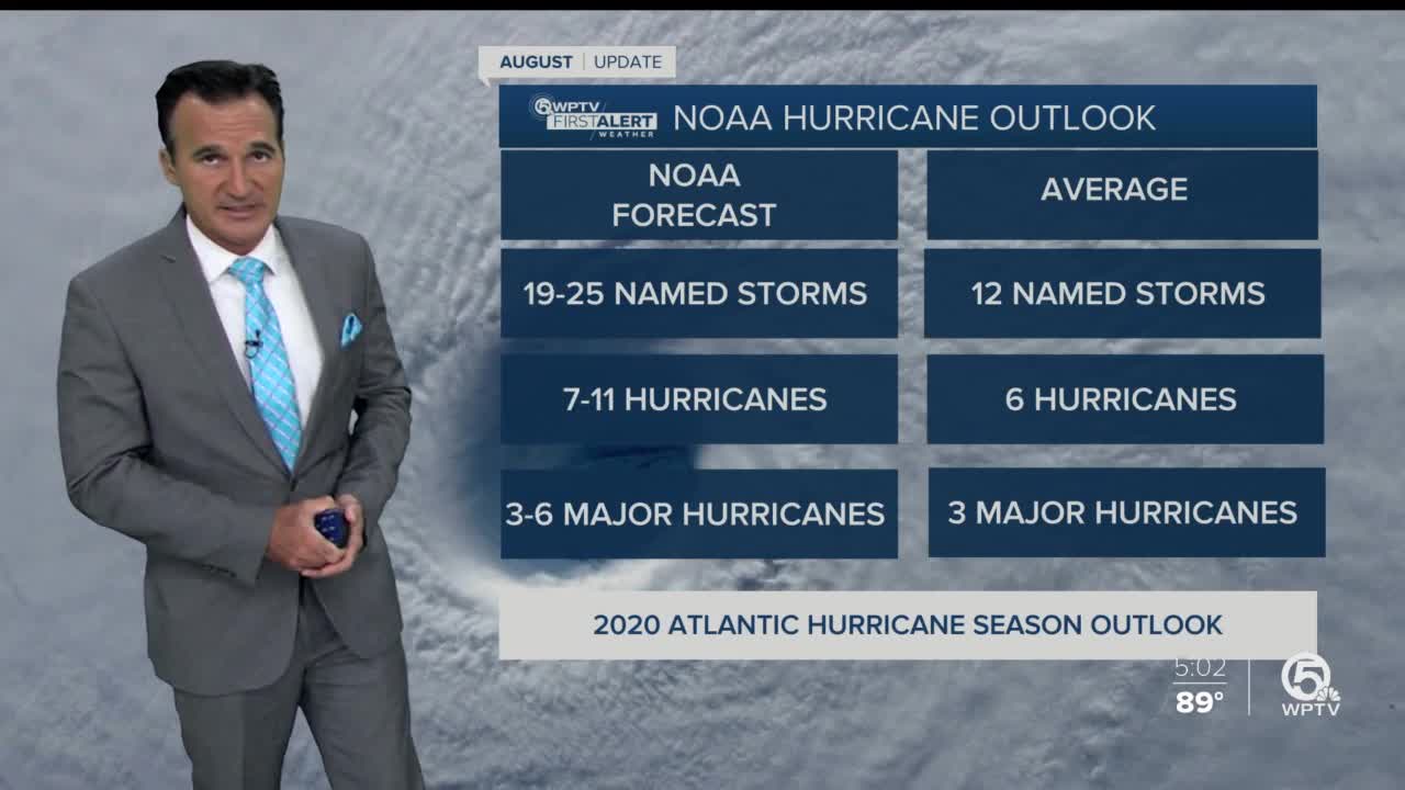 NOAA calls for 'extremely active' hurricane season with 19 to 25 named storms