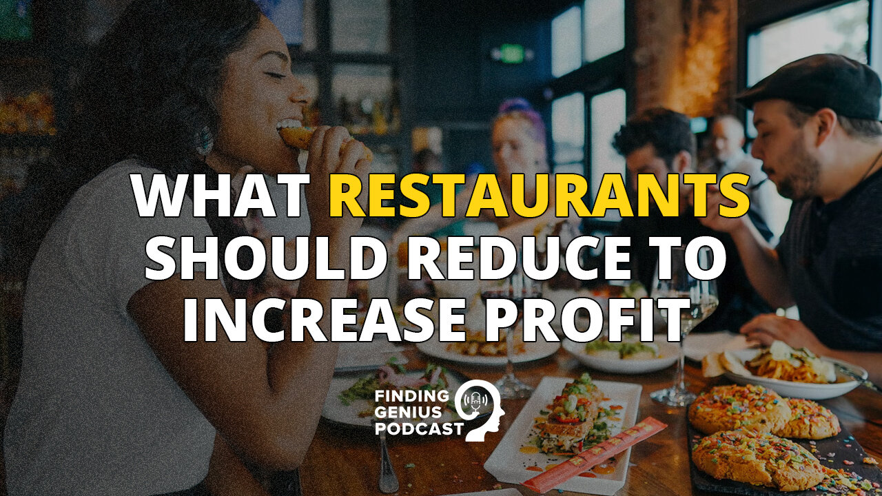 What Restaurants Should Reduce to Increase Profit #shorts